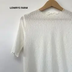 LOWRYS FARMシアートップス 半袖