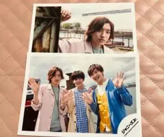なにわ男子 道枝駿佑 長尾謙杜 藤原丈一郎 公式写真 2019 少年たち 夏松竹