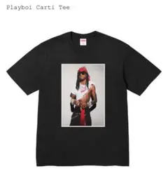 SUPREME PLAYBOI CARTI PHOTO TEE BLACK M