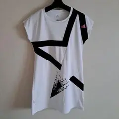 adidas CLIMALITE ホワイト Tシャツ M