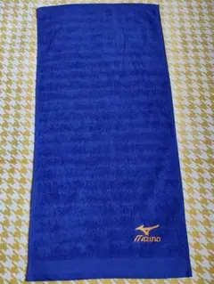 Mizuno スイムタオル 青
