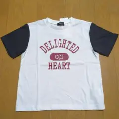 新品☆コムサイズム　グラフィックプリント　半袖Ｔシャツ120㎝