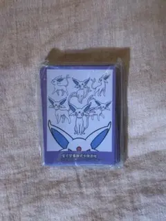 【ポケカ中国限定】　スリーブ デッキシールド　エーフィ