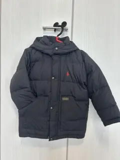 Polo by Ralph Lauren 黒 ダウンコート 4/4T
