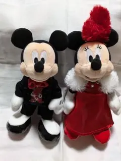 ディズニーリゾート ビッグバンドビート ぬいぐるみバッジ ミッキー ミニー　B