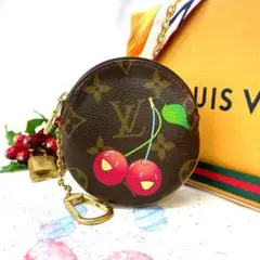 ❣️✨ 美品 ルイヴィトン モノグラム チェリー ロン コインケース ✨❣️