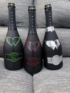 エンジェルシャンパン 空き瓶4本セット