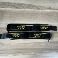 GOLD'S GYM ループ付きリストラップ