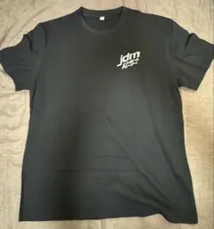 JDM プリントロゴ Tシャツ 黒