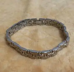 MICA ST.STEEL シルバー ステンレス スチール リンク ブレスレット