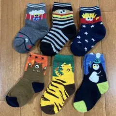 【未使用】キッズ 靴下 6足セット 15～20cm