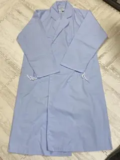 エステル白衣　ブルー着　実験着