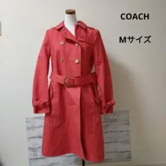 美品 コーチ COACH トレンチ コート 金ボタン