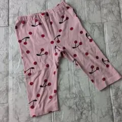 さくらんぼ柄 ハーフパンツ 100cm