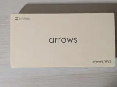【新品未開封】arrows We2 ネイビーグリーン