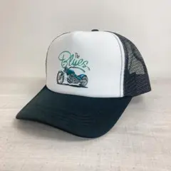Bluesメッシュトラッカーキャップ 帽子／ブラック☆新品未使用☆ メンズ