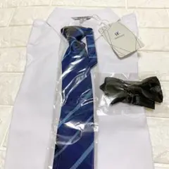 キッズ Yシャツ ネクタイセット ボーイズ 長袖 シャツ フォーマル