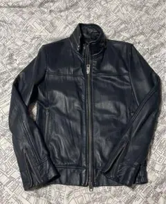 SHIPS JET BLUE ライダースジャケット レザージャケット 3〜4万円
