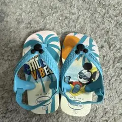 havaianas ミッキーマウス ベビーサンダル 11.5から12センチ