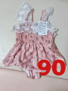 【新品】ワンピース　水着　95