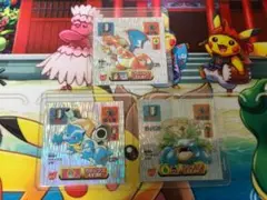 【ポケモン シール烈伝】御三家 リザードン カメックス フシギバナ シール