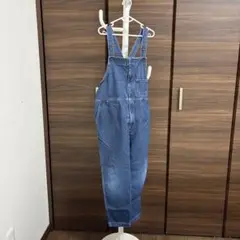 無印良品　キッズ　デニム　オーバーオール
