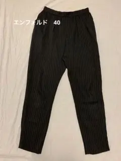 お値下げ◆エンフォルド ストライプテーパードパンツ 40サイズ 傷あり