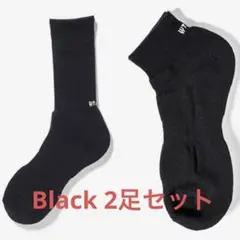 WTAPS SKIVVIES SOX クルー・アンクル　Black 各一枚　2組