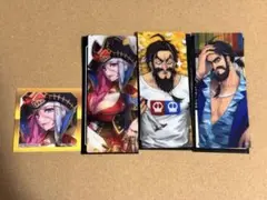 FGO 最終再臨展 編成画面風カード ドレイク 他4点セット【匿名送料込】