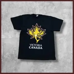 US古着 ATC 両面プリント Tシャツ 半袖 ブラック Mサイズ コットン