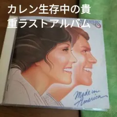カーペンターズ　カレン生存中の貴重ラストアルバム