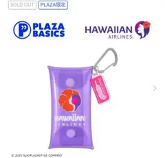 PLAZA HAWAIIAN AIRLINES ハワイアン航空 クリアケース