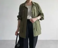 グリーンレーベルリラクシング at ease ファティーグ ジャケット 美品