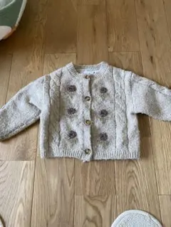 ZARA ケーブル編み カーディガン