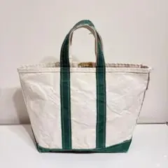 80s llbean bote and tote トートバッグ M グリーン