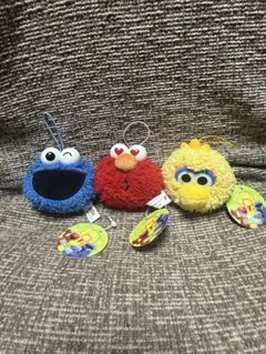 セサミストリート ぬいぐるみマスコット6体セット