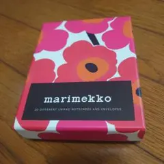 【正規】marimekko ペーパー製ボックス UNIKKO マリメッコ 箱