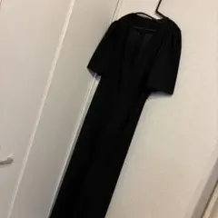 ブラックロングワンピース　L