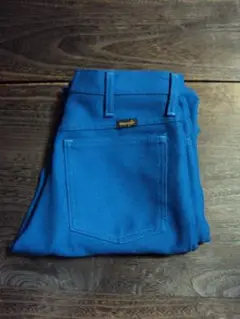 Wrangler スラックス 30 x 30 青系　ラングラー　ランチャー
