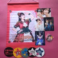 上坂すみれ、タペストリー✕１、缶バッチ✕１、ブロマイド✕４