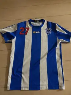 gol. 青白ストライプ 27番 シャツ
