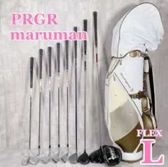 X229 PRGR maruman レディース ゴルフ クラブハーフセット 9点