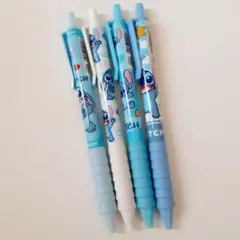 スティッチ ボールペン 0.5mm 4本セット