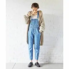 Levi's momjean オーバーオール