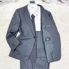 新品 Burberry ダークグレー スーツ セット
