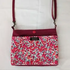 サコッシュ♡ハンドメイド♪リバティ✽ウィルトシャー・バド