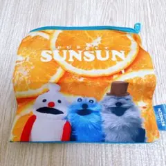 パペットスンスン　ガチャガチャ　ポーチ