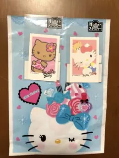ハローキティ 日焼け　ステッカーセット 2枚入り【新品】