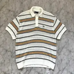 【ストア完売】ニューヨークバースト　メッシュポロシャツ　オーバーサイズ　男女兼用