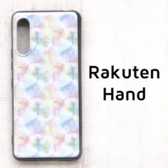 Rakuten Hand ケース リボン柄 パステル